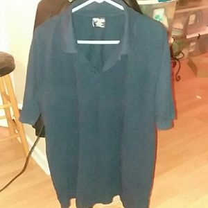 GALAXY Men's Collard ButtonUp Tee